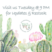 Weekly Updates & Restocks Every Tuesday @ 9pm